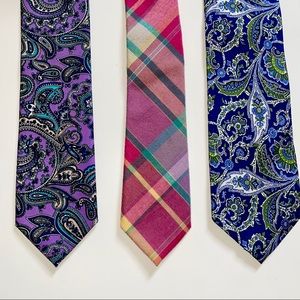 Lot of 3 Ties - Chaps & Dockers